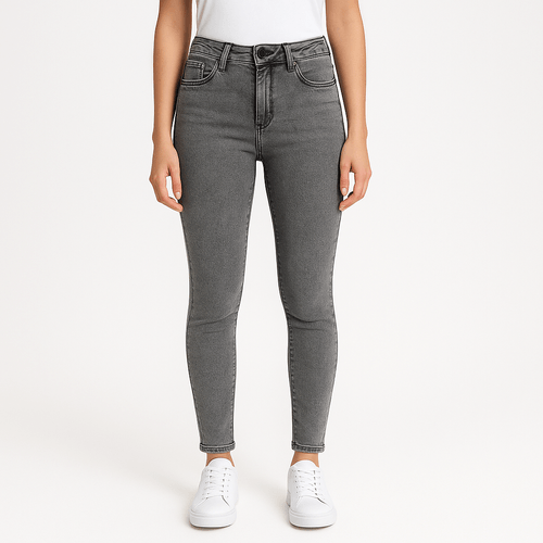 Skinny jeans lavado para mujer