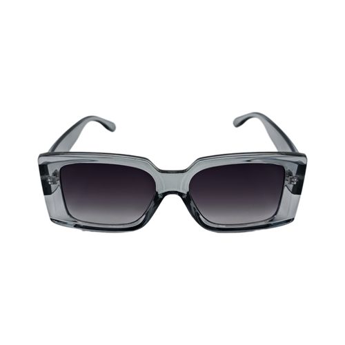 Lente de sol gris para mujer