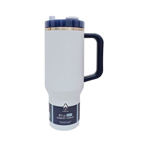 Botella blanca con aislamiento de 1180ml