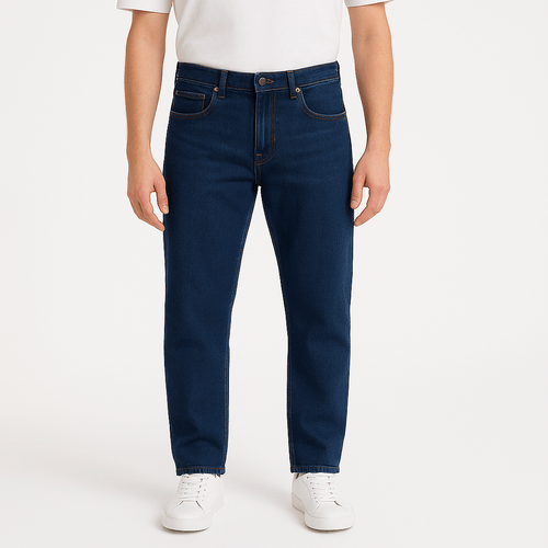 Straight jeans lavado azul