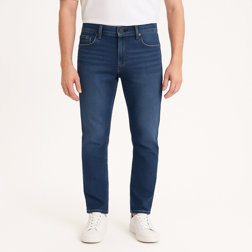 Slim jeans navy lavado
