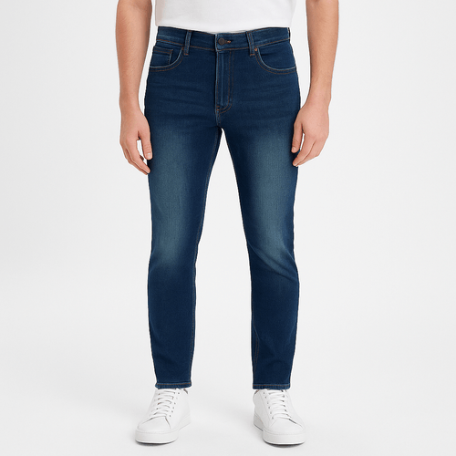 Slim jeans lavado navy