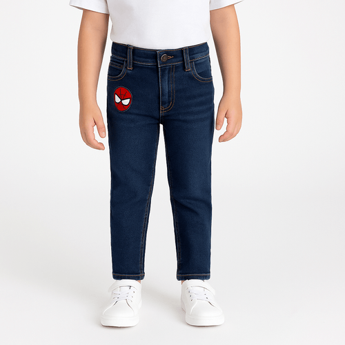 Slim jeans azul oscuro para niño
