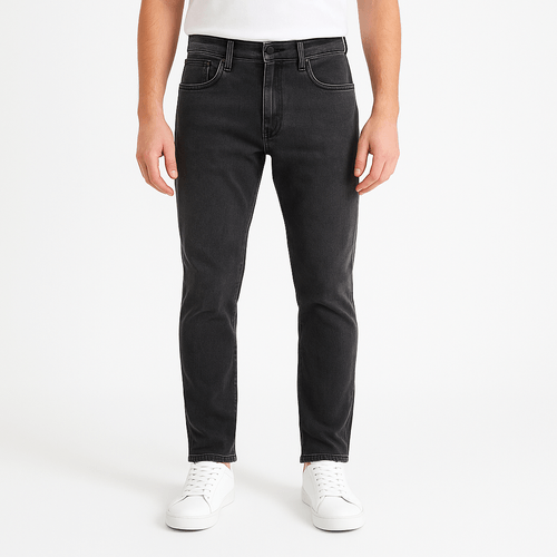 Straight jeans lavado gris para hombre