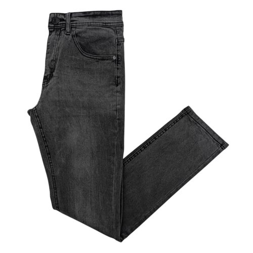 Straight jeans lavado gris para hombre