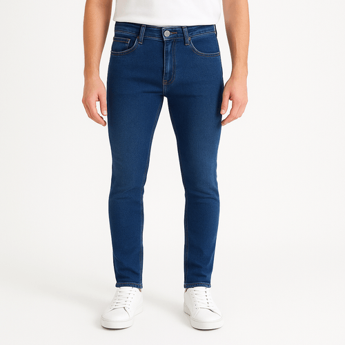Skinny jeans azul  para hombre