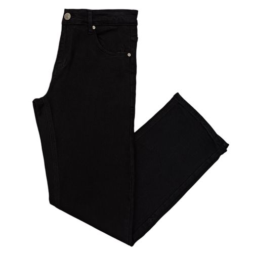 Straight jeans negro para hombre