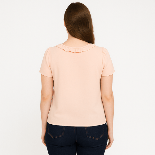 Blusa sólida para mujer