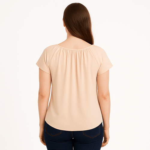 Blusa sólida para mujer