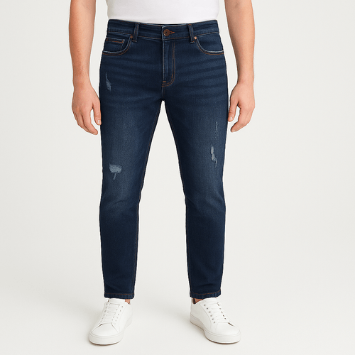 Slim jeans navy lavado
