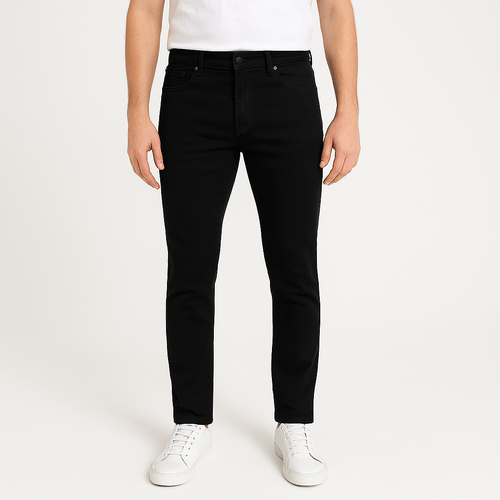 Slim jeans negro para hombre