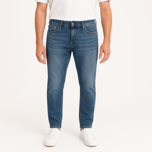 Slim jeans lavado azul