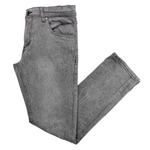 Slim jeans gris lavado
