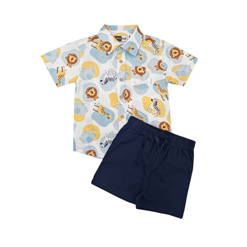 Conjunto bicolor para niño