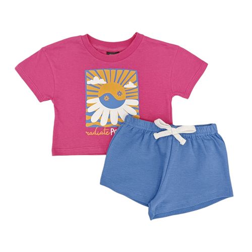 Conjunto bicolor para niña