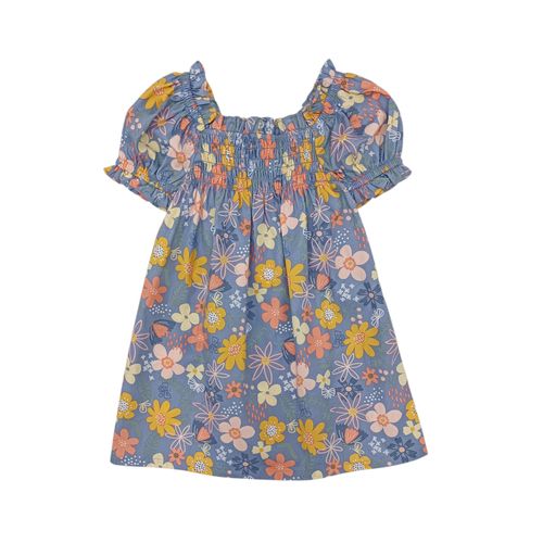 Vestido estampado para niña