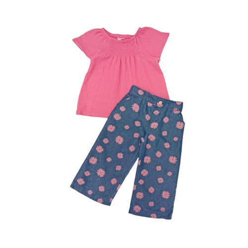 Conjunto con textura para niña