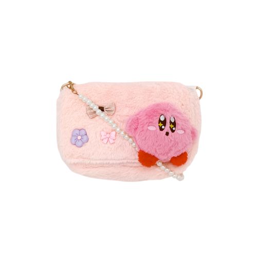 Crossbody infantil rosa con textura para niña