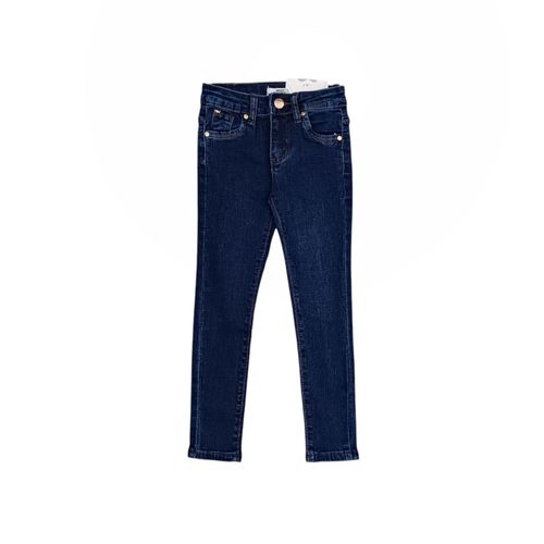 Skinny jeans sólido para niña