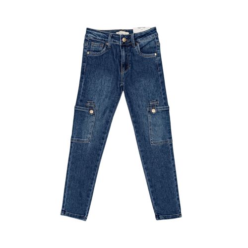 Skinny jeans lavado para niña