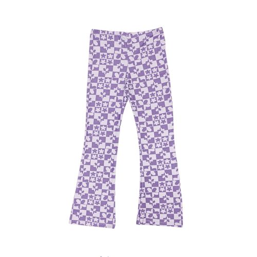 Flare leggins morada para niña