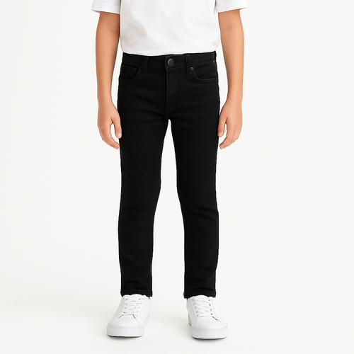 Slim jeans negro para niño