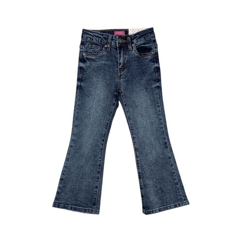 Flare jeans azul para niña