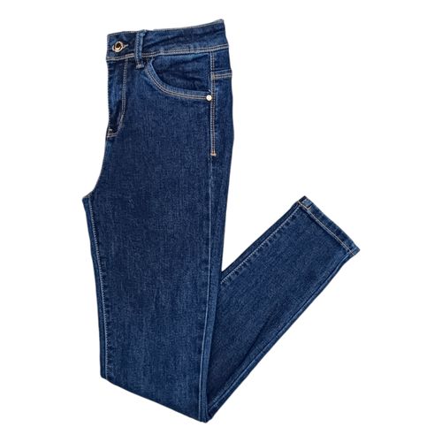 Skinny jeans sólido para mujer