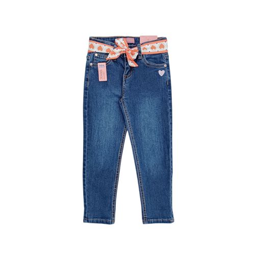 Skinny jeans azul lavado