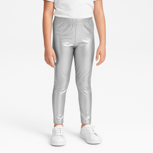 Leggins gris metálica