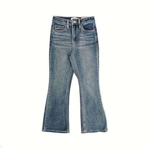 Wide leg jeans azul lavado