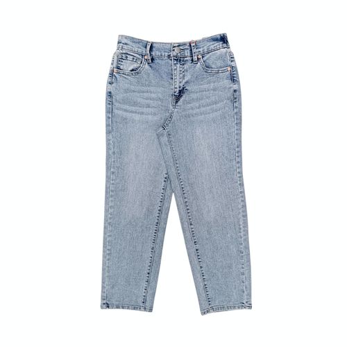 Jeans recto celeste sólido