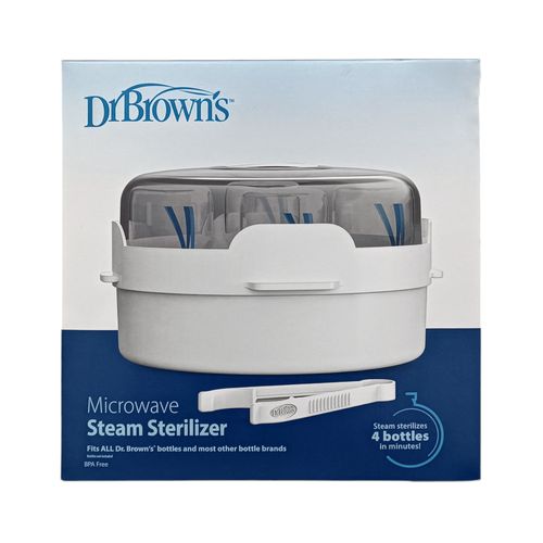 Esterilizador a vapor para microondas para 4 pachas