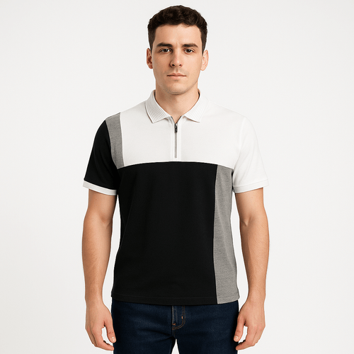 Camisa tipo polo multicolor para hombre