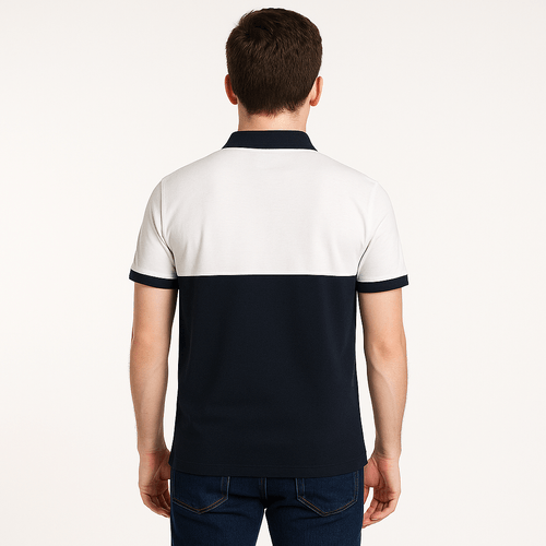 Camisa bicolor para hombre