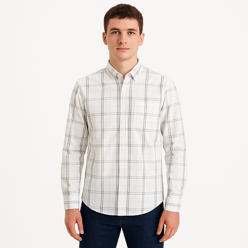 Camisa cuadriculada para hombre