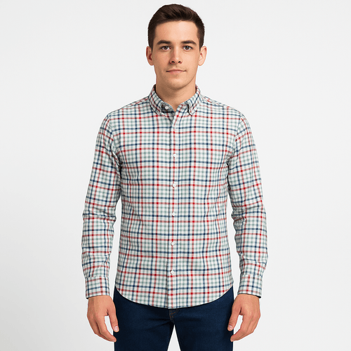 Camisa cuadriculada para hombre