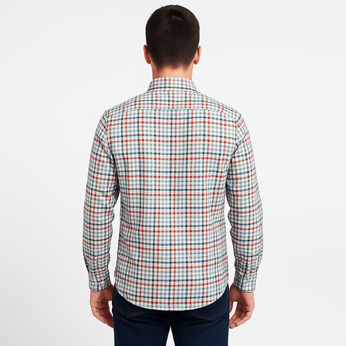 Camisa cuadriculada para hombre