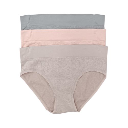 Set de 3 panties multicolor para mujer