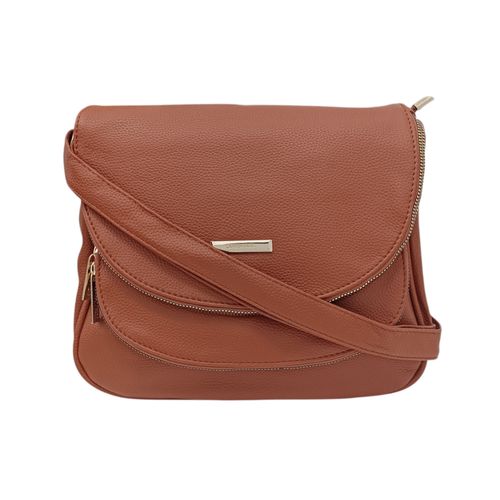 Crossbody café para mujer