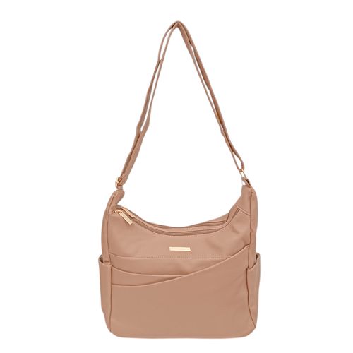 Crossbody beige para mujer