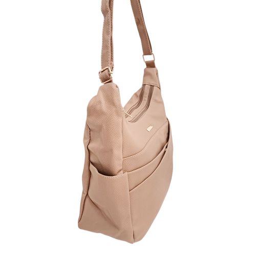 Crossbody beige para mujer