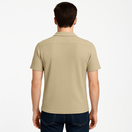 Camisa verde olivo para hombre
