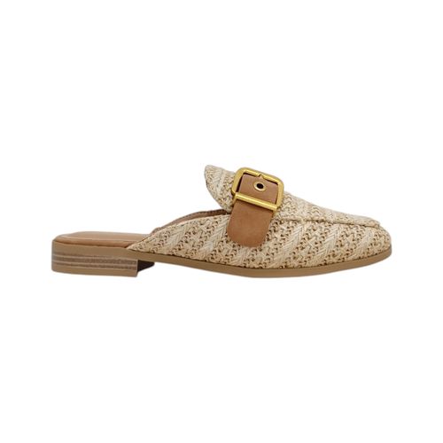 Flats nude slingback para mujer