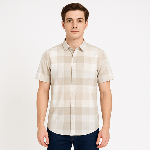 Camisa cuadriculada para hombre