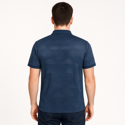 Camisa tipo polo estampada para hombre