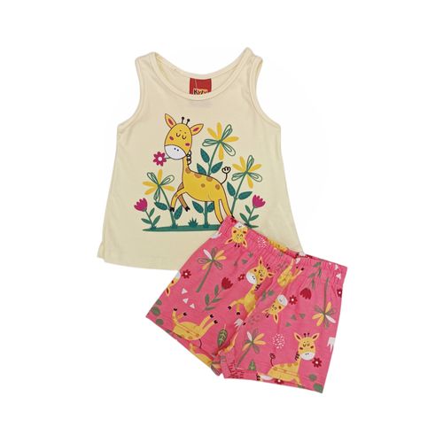 Conjunto bicolor para niña