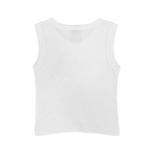 Tank top blanco para niño