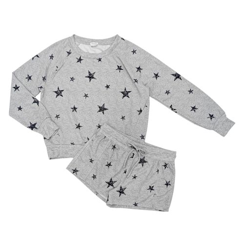 Pijama estampada para mujer
