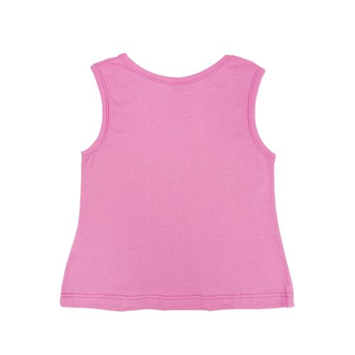Blusa rosa estampada para niña